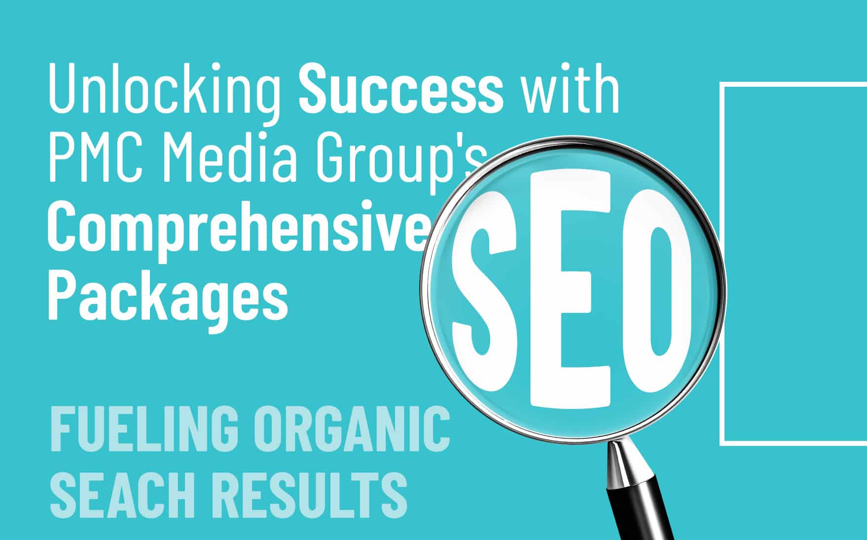Unlocking success with PMC Media Group's comprehensive SEO packages, fueling organic search results.